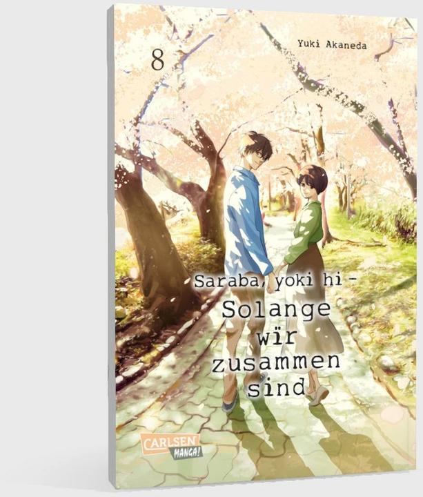 Actual product image Saraba, yoki hi – Solange wir zusammen sind 8 (German, Yuki Akaneda, 2024)