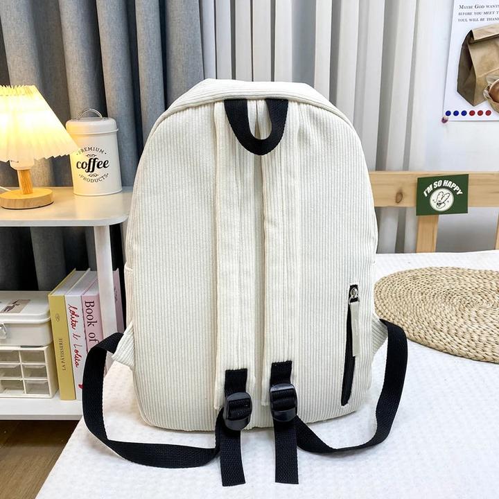 Actual product image Only-Bags.Store Niedlicher Rucksack, Schultaschen für Bücher für Jugendliche, bequeme College-Tasche