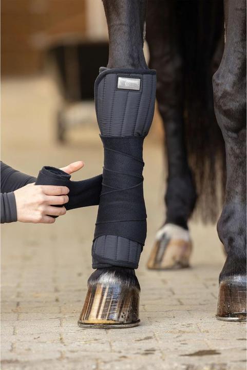 Actual product image Kerbl Bandage pads Cov. Therm in pairs, black, 45x30x2