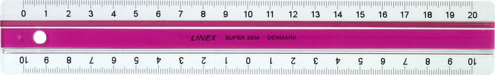 Immagine prodotto Linex S20MM Super righello rosa (200 mm)