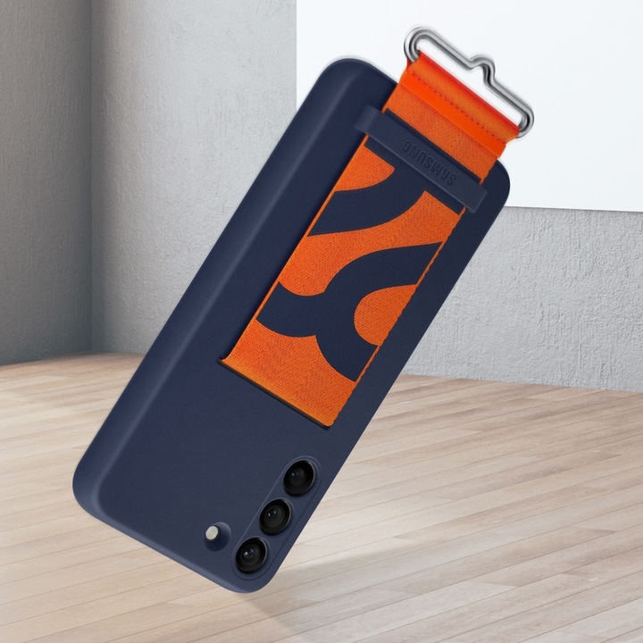 Actual product image Samsung Silicone cover with loop (Samsung Galaxy S22+)