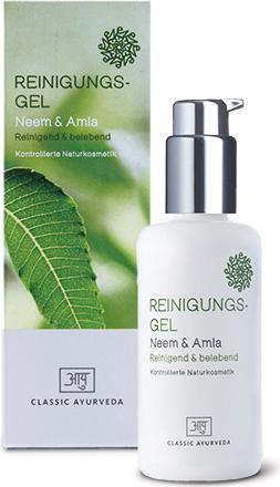 Produktbild Classic Ayurveda Reinigungsgel Neem & Amla (Reinigungstücher, 100 ml)