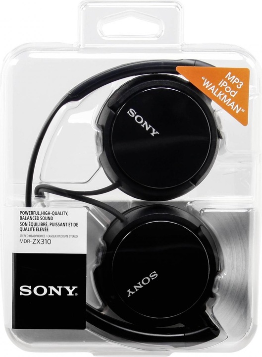Immagine prodotto Sony Mdr-Zx310 (Nessuna soppressione del rumore, Cablato)