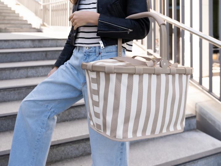 Produktbild reisenthel Einkaufskorb Carrybag Summerstripes Coffee