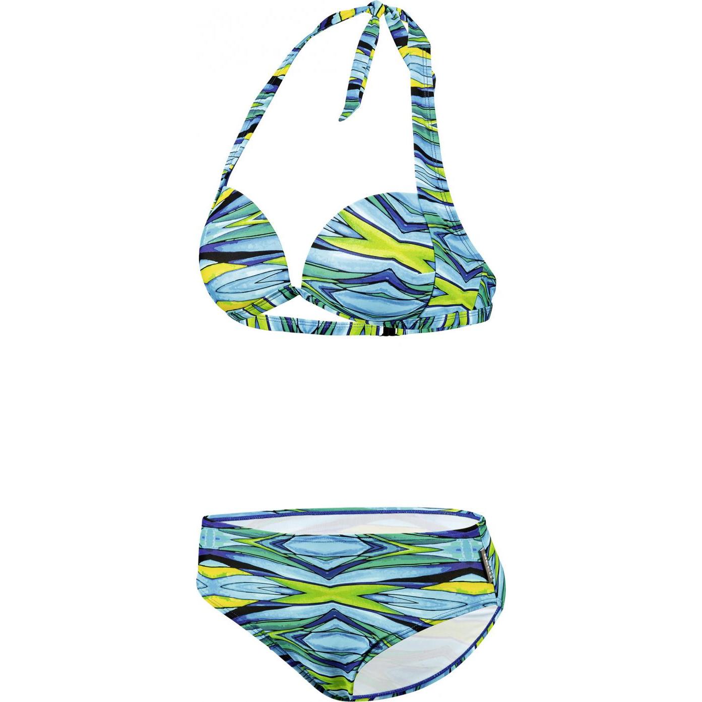 Beco, Damen, Bikini, Beermann GmbH Bikini C-Cup Standard marine/bunt 40, Mehrfarbig, (40)