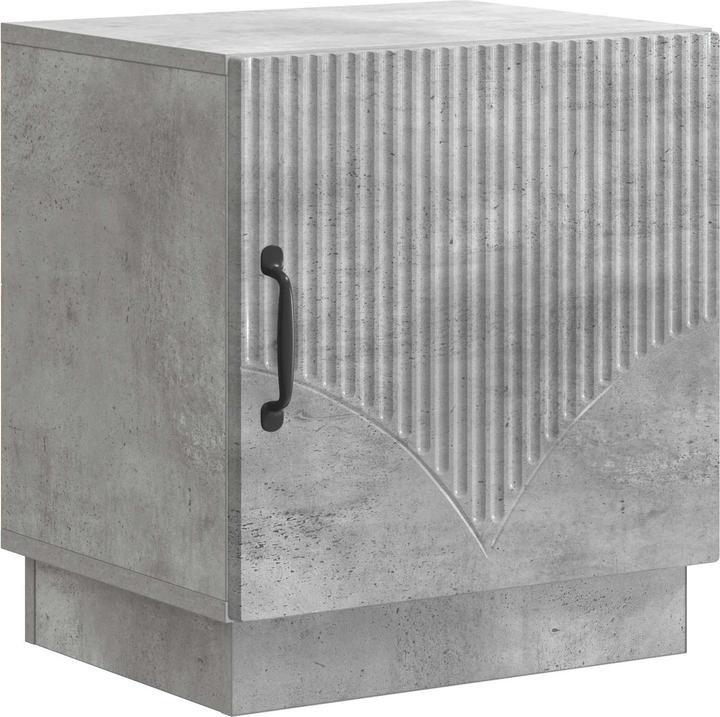 Beton grau, Schwarz