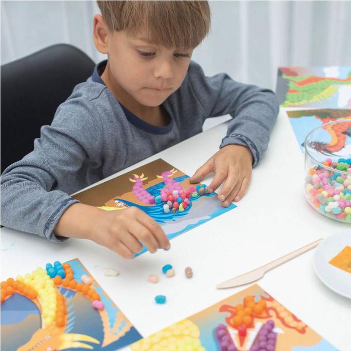 Actual product image PlayMais Mosaic Fantasy Dragon