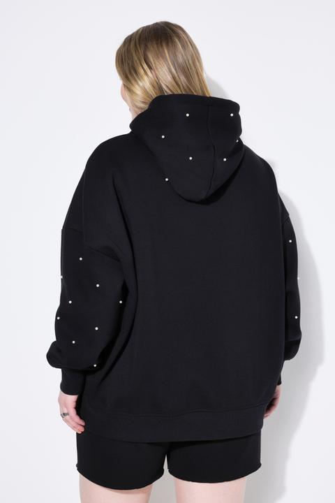 Produktbild Studio Untold Hoodie, Oversize Shape, Kapuze, Zierperlen (58)