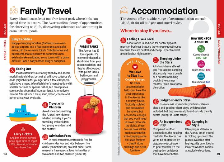 Nährwerte und Zutaten Pocket Azores (Englisch, Collectif, Lonely Planet, 2024)