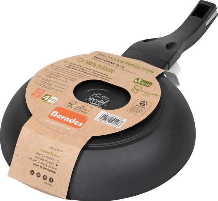 Produktbild Berndes Bratpfanne Alu Recycled Induction 20 cm (20 cm, Bratpfanne, Aluminium)