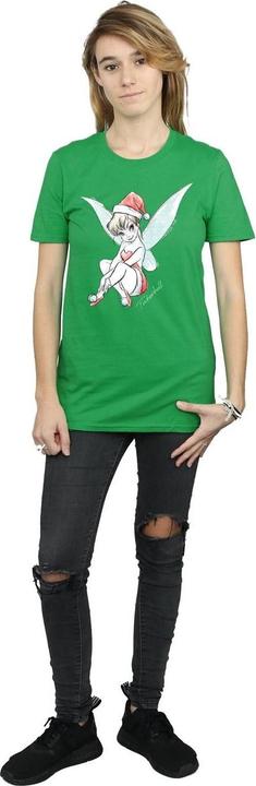 Immagine prodotto Disney Tinkerbell Christmas Fairy Maglietta Ampia Donna (M)