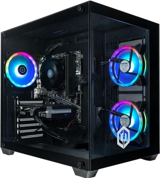 Actual product image CyberPowerPC Gaming-PC (AMD Ryzen 5 5500, 1000 GB, GeForce RTX 4060)