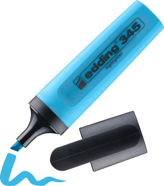 Actual product image Edding 345-10 (Blue, 5 mm, 1 x)