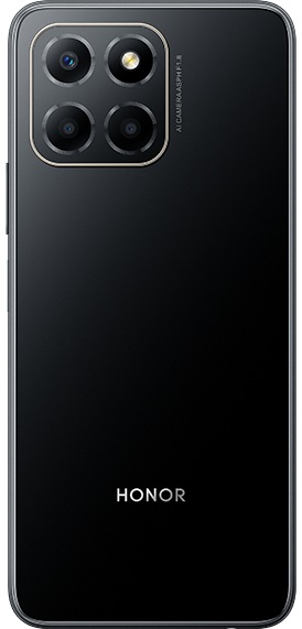 Produktbild Honor X6 4+64GB DS 4G MIDNIGHT BLACK (64 GB, Midnight Black, 6.50", Single SIM, 50 Mpx, 4G)