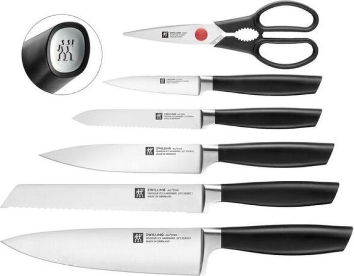 Actual product image Zwilling All Star self-sharpening knife block, 7 pcs.