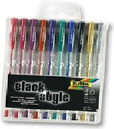 Immagine prodotto Folia Penna in gel metallico (Multicolore, 10 x)