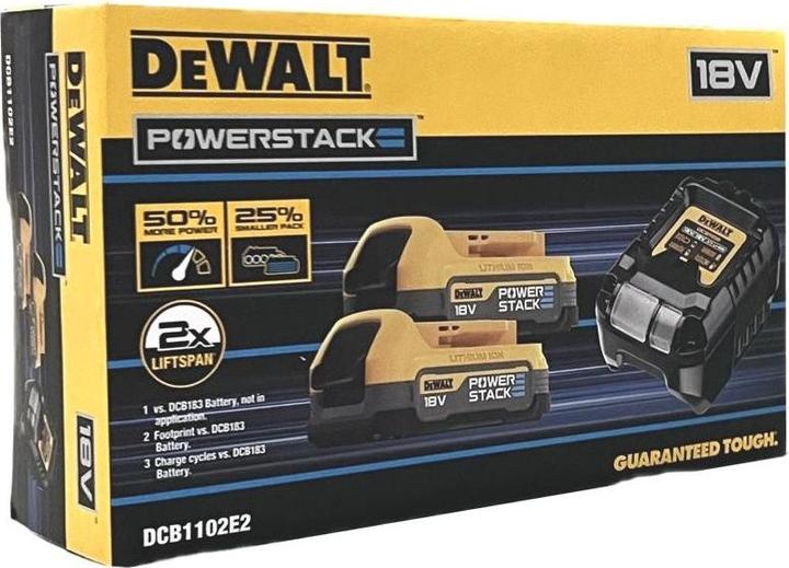 Produktbild DeWalt DCB1102E2-QW (18 V)