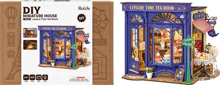 Actual product image Robotime Tea room kit