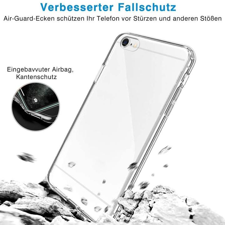 Produktbild Ueli Express iPhone SE / 8 / 7 Slim Gummi Hülle TPU Transparent (Apple iPhone 7, Apple iPhone 8, Apple iPhone SE (2nd Gen), Apple iPhone SE (3rd Gen))