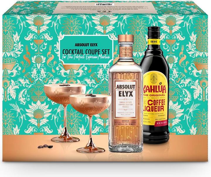 Produktbild Absolut Espresso Martini Cocktail Set (2 x 70 cl)