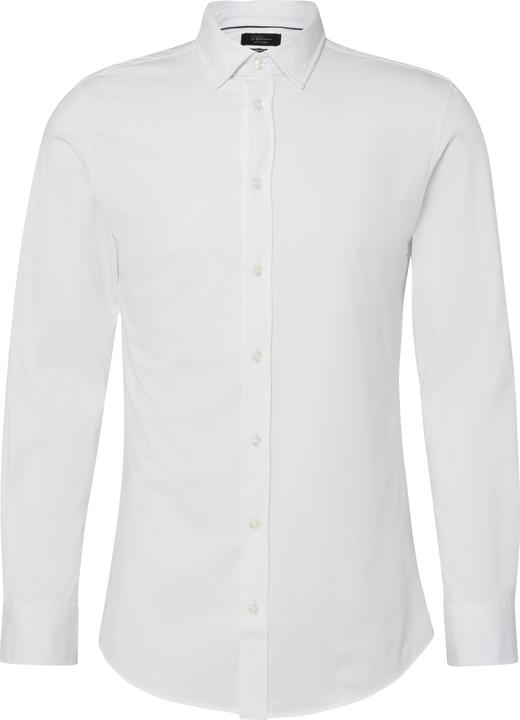Immagine prodotto s.Oliver Hemd Tailored Fit: Elegantes Langarmhemd aus Edeljersey (44)