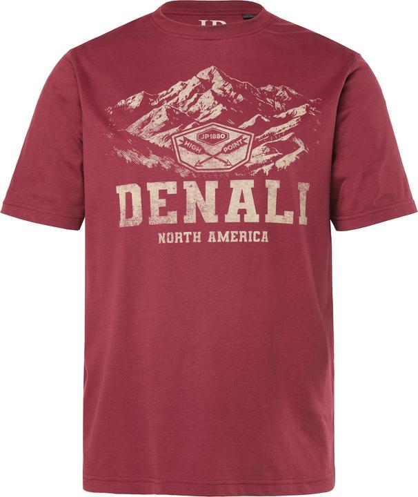 Actual product image JP1880 T-shirt, half sleeve, chest print, up to 8XL (6XL)