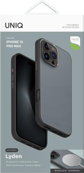Produktbild Uniq Lyden DS iPhone 16 Pro Max 6.9" Magclick Charging case blue-black/washed blue-black (Apple iPhone 16 Pro Max)