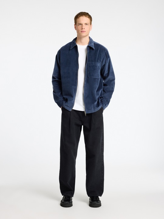 Image du produit Selected Homme Slh-Jake Cord Overshirt Ls Zip Noos (M)
