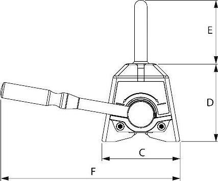 Produktbild Lasthebemagnet LM 1300 kg