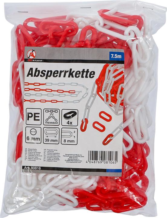 Image du produit BGS Absperrkette (7.50 m)