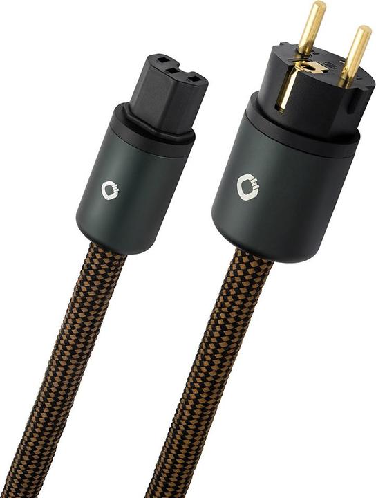 Actual product image Oehlbach XXL Powercord 500 5.00m, sepia brown (500 m)