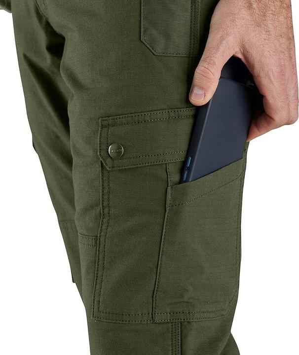 Actual product image Carhartt Spodnie Ocieplane Rugged Ripstop Basil (W38/L34)
