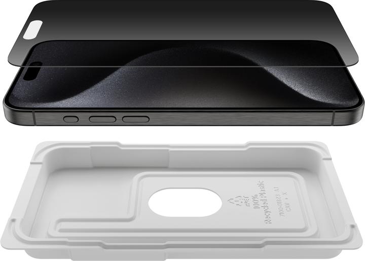 Immagine prodotto Belkin ScreenForce Pro TemperedGlass a (1 Pezzo/i, Apple iPhone 15 Pro Max)