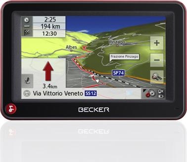 Produktbild Becker ACTIVE 43 Talk, Bluetooth, TMC, Europakarten