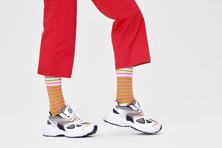 Produktbild Happy Socks Neon Stripe Thin Crew Sock (Einzelpack, 41 - 46)