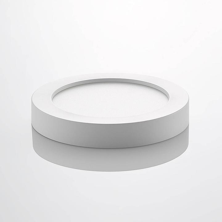 Image du produit Prios Edwina LED plafonnier, blanc, 22,6 cm (1380 lm)