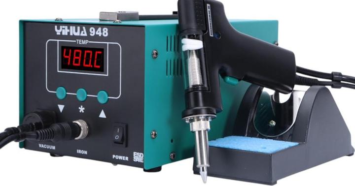 Yihua 948 Entlötstation mit integrierter Vakuumpumpe (Soldering bit)
