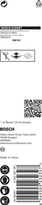 Produktbild Bosch Professional Zubehör EXPERT HEX-9 HardCeramic Bohrer, 3 x 90 mm (3 mm)
