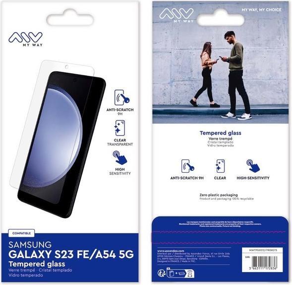 Actual product image My Way Scratch-resistant glass film (1 pcs., Samsung Galaxy S23 FE)