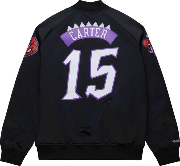 Produktbild Mitchell & Ness M&N Satin Bomber Jacke - MAXXED Toronto Raptors Carter - XL (XL)