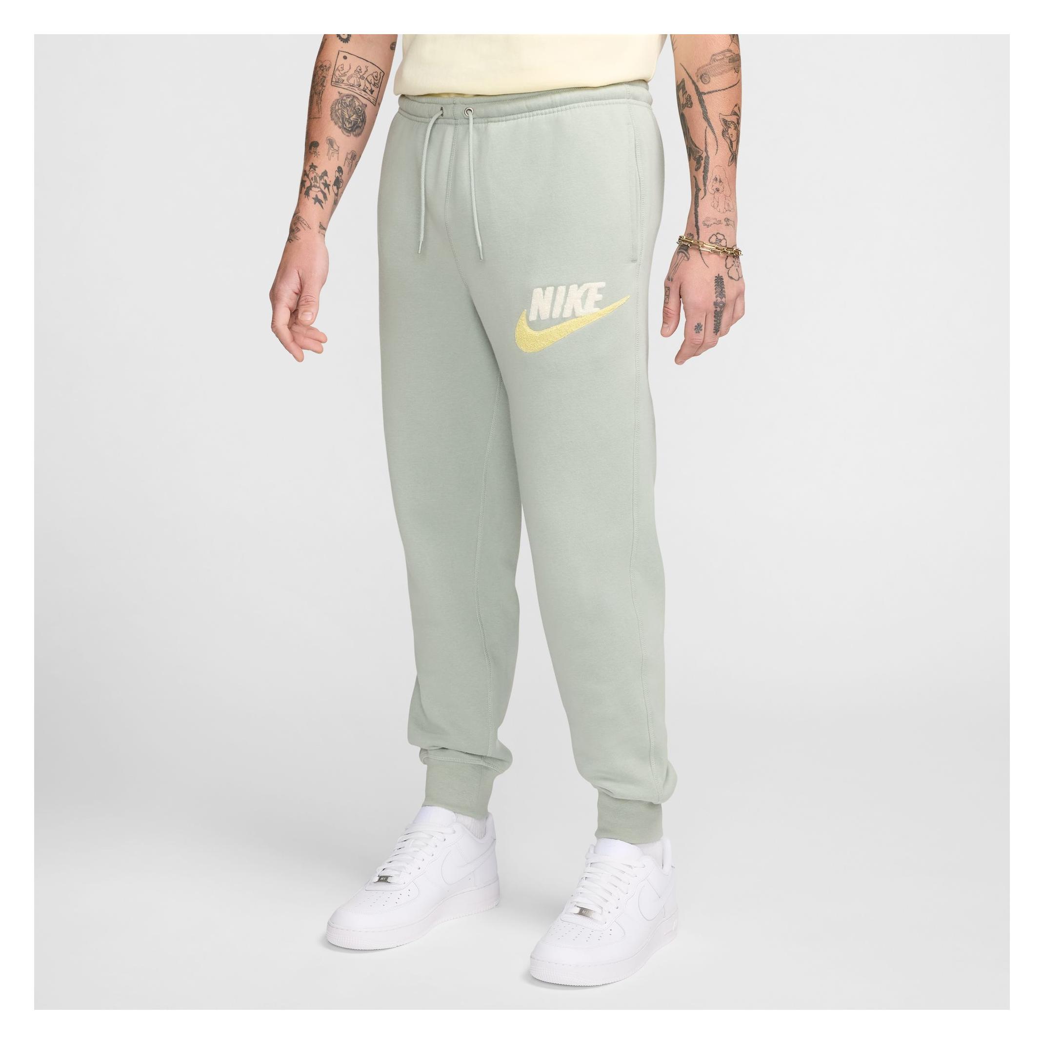 Nike, Herren, Sporthose, Club Fleece Brushed (S), Grau