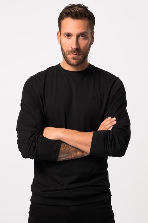 Produktbild JP1880 Langarmshirt, Bauchfit, Basic, Rundhals (5XL)