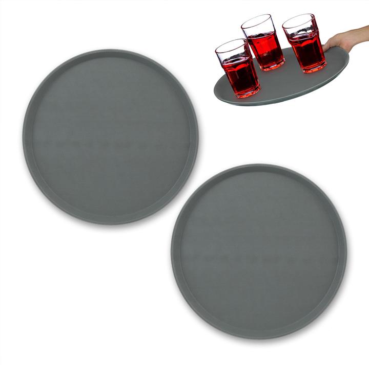 Produktbild Relaxdays 2x Serviertablett