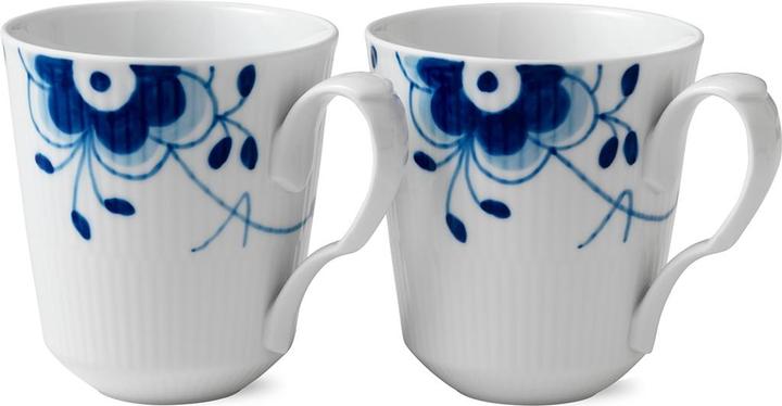 Actual product image Royal Copenhagen 38 cl - Porcelaen - Koboltblå/hvid (38 ml, 2x)