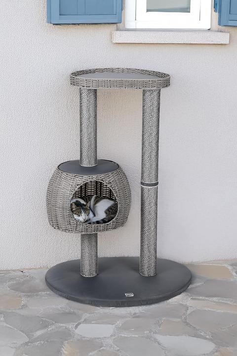 Immagine prodotto Karlie Albero per gatti all'aperto III (110 cm, Grigio)