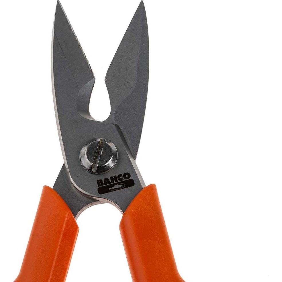 Thumbnail - Bahco, Schere, Strapazierfähige Elektrikerschere mit Drahtschlaufe, 43 mm (14.50 cm)