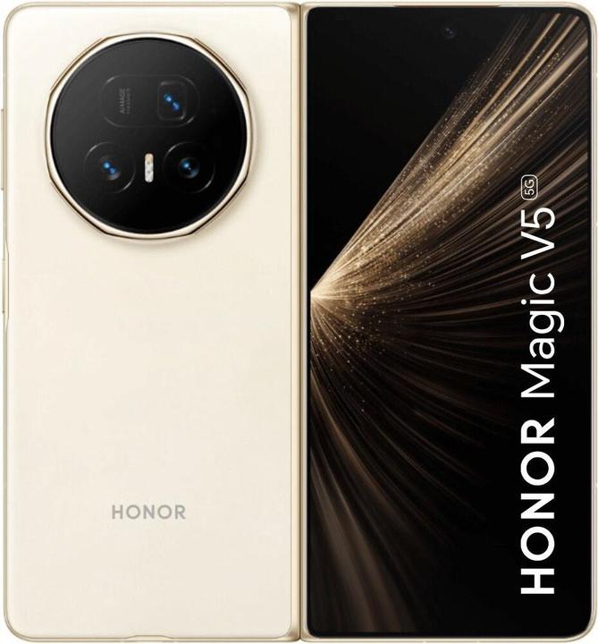 Immagine prodotto Honor Magic V5 5G Dual Sim 16GB RAM 512GB - White (512 GB, Bianco, Doppia SIM, 5G)