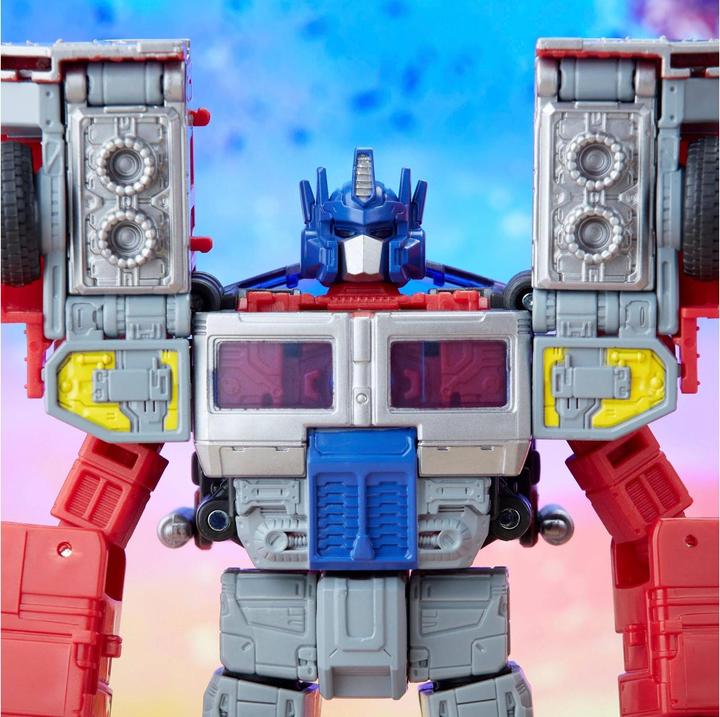 Actual product image Transformers Toy Generations Legacy Series Leader-Class G2 Universe Laser Optimus Prime Ac...