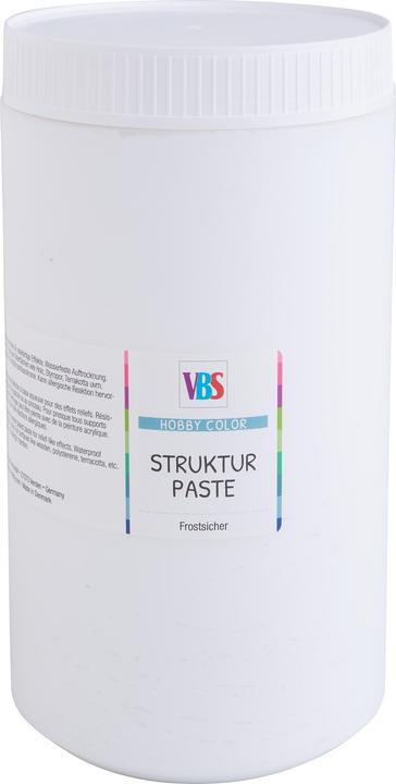 Immagine prodotto VBS Pasta di struttura acrilica "Grana grossa (Bianco, 1100 ml)