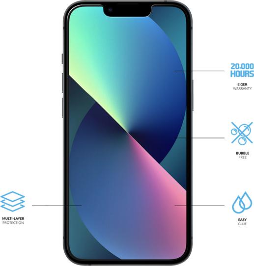 Immagine prodotto Eiger Mountain H.I.T (1 pz., Apple iPhone 13, Apple iPhone 13 Pro, Apple iPhone 14)